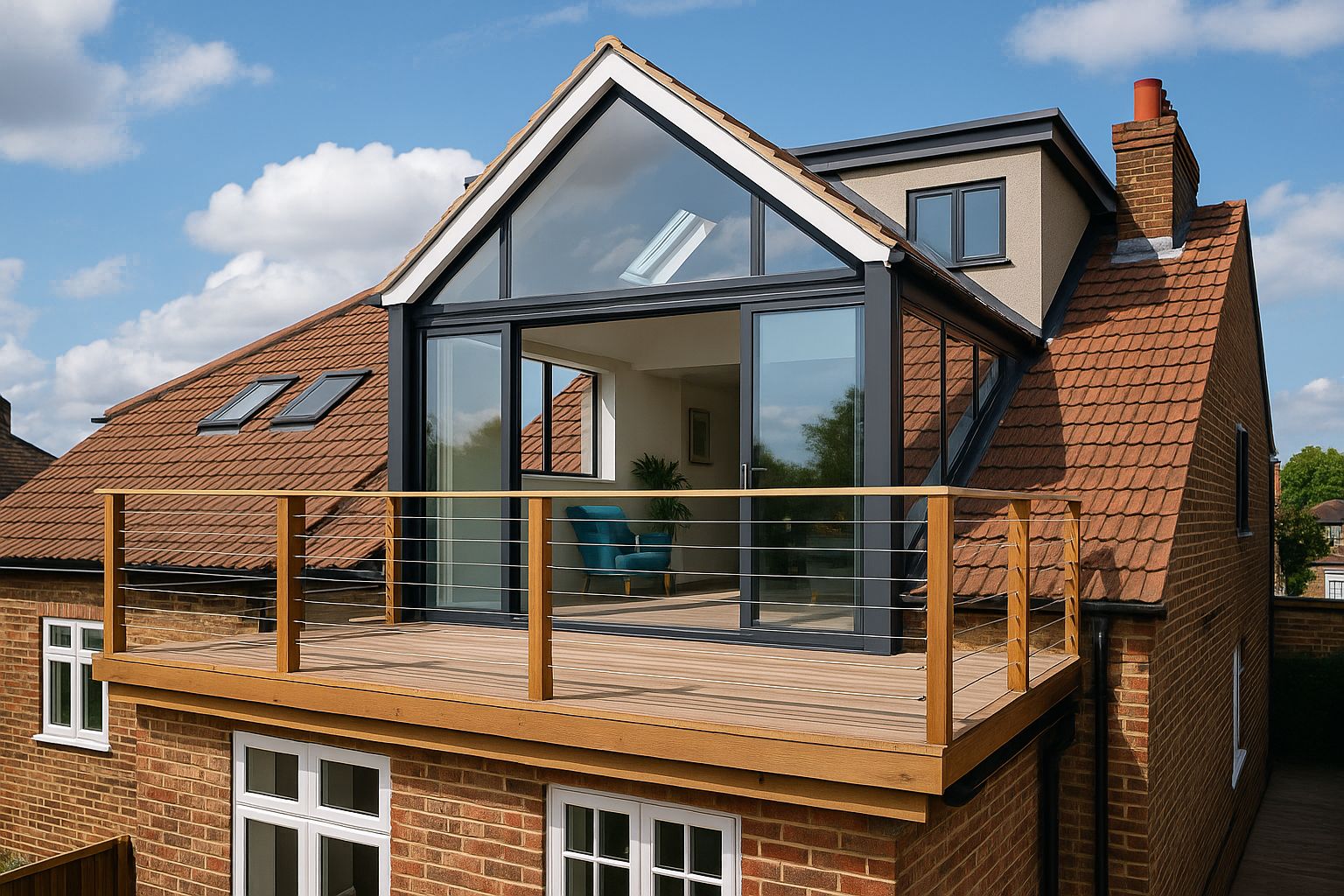 Contemporary loft extension by LL Construction